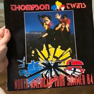 THOMPSON TWINS 1984 Summer Tour Concert Program